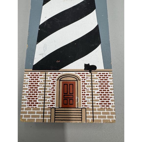 1990 The Cats Meow Cape Hatteras Lighthouse Series READ DESCRIPTION - Picture 2 of 8